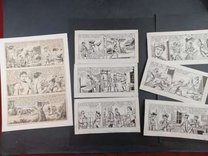 EsseGesse - 7 Original page - Capitan Miki e Il Grande Blek - 1964 | Catawiki