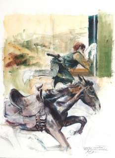 Follet | Rocky Bill, illustration Ã  l’acrylique, au… | Millon