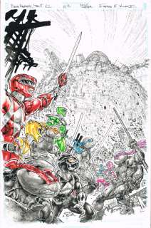 Freddie E. Williams II | Power RangersTMNT v2(Solo Cover 2) 11×17 | Freddie E. Williams II