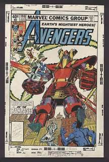 AVENGERS Issue #198 Cover | ComicConnect