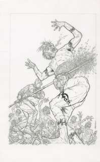 Geof Darrow - Shaolin Cowboy - Pin Up....