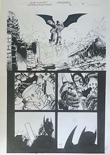 Jack Herbert (Blue Lines) & Vicente Cifuentes (Inker) - 1 Original page - Batman, Superman - Batman Superman: Futures End #01 Page 14