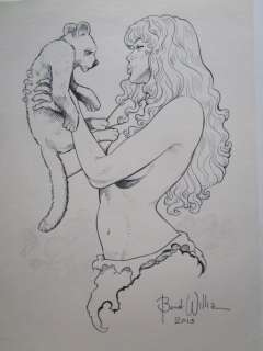 Bondi, William - 1 Original drawing - La Belle et la Bete - 2013 | Catawiki