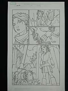 Rousseau, Craig - original page - Her-Oes The Wasp & Namora - (2010)