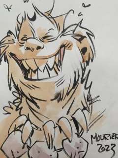 Mourier, Jean-Louis - 1 Original colour drawing - Trolls de Troy - Hébus - 2023 | Catawiki