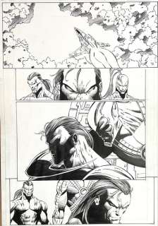 Clark, Scott - 1 Original page - Warblade - 1996 | Catawiki