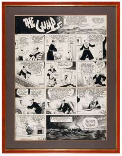 GUS EDSON â€œTHE GUMPSâ€ FRAMED 1941 SUNDAY PAGE ORIGINAL ART. | Hake’s