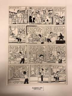 Geerts, Paul / Studio Vandersteen - 1 Original page - Suske en Wiske 225 - De Goalgetter - 1990 | Catawiki