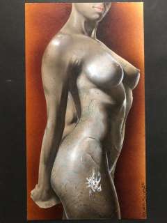 Scorda, Renato Ramon alias Red Tattoo - 1 Original colour drawing - “Marble” | Catawiki