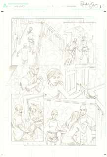 Randy Green | Lara Croft #5 P.8 - Dark Horse Tomb Raider - Signed | Anthony’s Comic Book Art