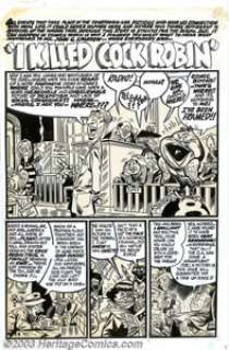 Ross Andru and Mike Esposito - Original Art for Get Lost #2, Complete 6-page Story, "I Killed Cock - | Heritage