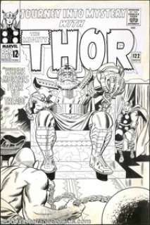 Jack Kirby and Wally Wood - Original Cover Art for Journey into Mystery #122 (Marvel, 1965). There’s only one word - | Heritage