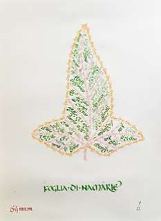 Fontana, Roberto - 1 Original drawing - Foglia di Nama’Rie - 2023 | Catawiki