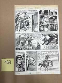 . John BUSCEMA. « Savage Sword ». Encre de Chine et lavis pour la… | misc / divers
