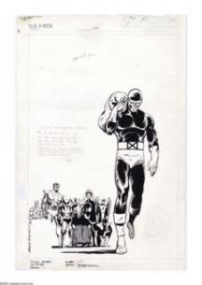 John Byrne and Terry Austin - X-Men #138 Cover Original Art (Marvel, 1980). This cover packed a powerful - | Heritage