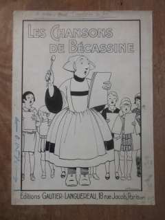 PINCHON Joseph Porphyre Bécassine Couverture de l’album « Les… | misc / divers