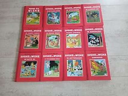 Suske en Wiske Rode en Blauwe Reeks Klassiek - Verschillende, zie foto’s - 32 Album - Première édition/réimpression - 1993/1996 | Catawiki