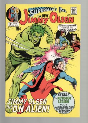 Superman’s Pal Jimmy Olsen #136 Comic Production Art Cover Proof Neal Adams Jack Adler | Neat Stuff Vault