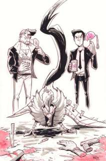 Rob Guillory - Chew Cover Or Pin-Up - 2020 Signed