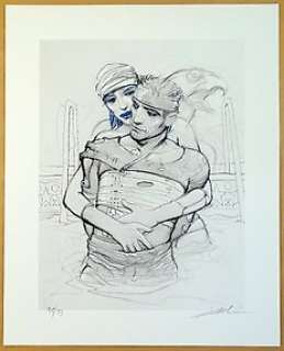 Bilal, Enki - 1 Estampe Pigmentaire - La Piscine | Catawiki