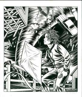Charles Burns - Tornado - Undated Illo - Disaster Series