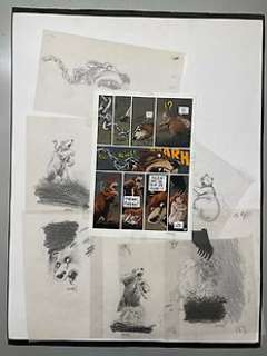 Sternis, Philippe - 7 Original drawing - Pyrénée - 1998 | Catawiki