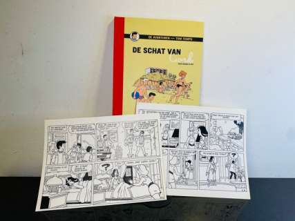 De Rop, Edward / Studio Vandersteen - 1 Original page - Tom Tempo - De schat van Gork - 1990 | Catawiki