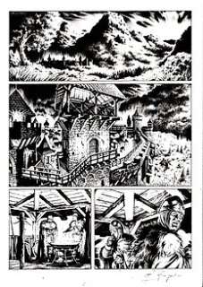 Gregorini, Gianluigi - 2 Original page - Dragonero #30 - "Il Contagio" | Catawiki