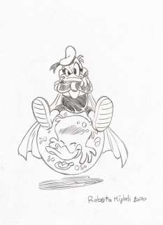 Migheli, Roberta - 1 Original drawing - PK new adventures - Pk con Uno - 2000 | Catawiki