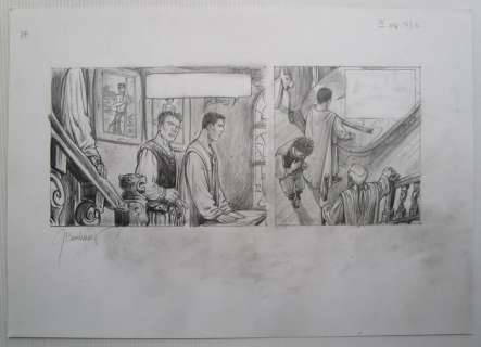 Bosschaert, Jan - 1 Original preliminary page - Jaguar 4 - 2005 | Catawiki