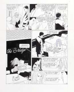 Renaud | Jessica Blandy, planche n°4 Ã  l’encre de Chine… | Millon