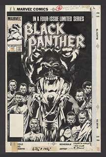 BLACK PANTHER (1988) Issue #1 Cover | ComicConnect