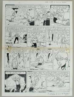 Craenhals, François - 1 Original page - Pom et Teddy T3 - Le Secret du Balibach - 1958 | Catawiki