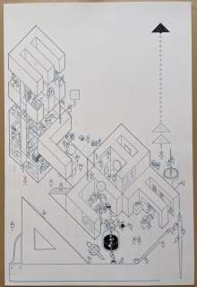 Ware, Chris - 1 Original drawing - Building Stories - East London Comics and Graphic Arts Festival - 2015