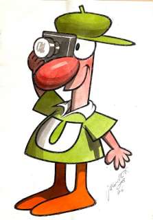 Jacovitti, Benito - 1 Original colour drawing - Illustrazione | Catawiki