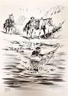 Fernando, Fusco - 1 Original drawing - Tex Willer | Catawiki