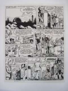 Walthéry, François - 1 film d’impression - Natasja T9 - Les machines incertaines p. 74 - 1983 | Catawiki