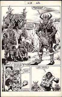 Henry Bismuth - SAVAGE SWORD OF CONAN (1974-95) #115 Half Splash