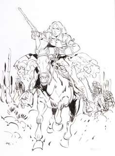 Meynet | Sauvage, illustration Ã  l’encre de Chine et Ã … | Millon