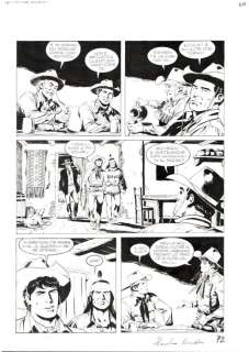 Piccinelli, Alessandro - 2 Original page - Tex #649 - "La stirpe dell’abisso" - 2014 | Catawiki