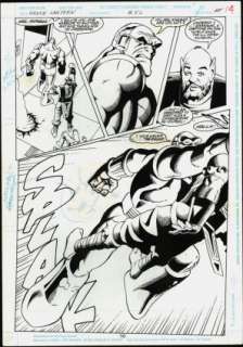 Derec Aucoin - GREEN LANTERN (1990-2004) #52 Half Splash