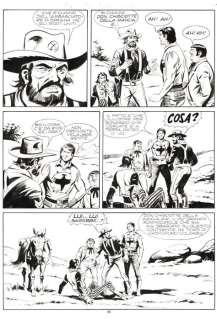 Donatelli, Franco - 5 Original page - Zagor #141 - "i due ostaggi" - 1977 | Catawiki