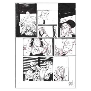 Sylvain Repos – Lowreader 5 | L’Ultime Samouraï de la Route 66 - Planche originale page 57 | Achetez de l’Art