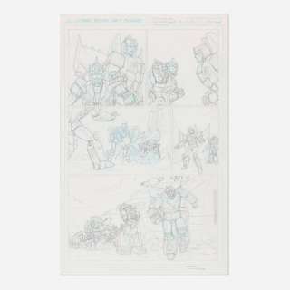 Lot 413 - Dan Khanna, Transformers: Shattered Glass II #4 Story Page 9 Original Art (IDW Comics, 2022)