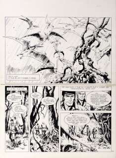 Vance | Bob Morane, planche n°5 Ã  l’encre de Chine de… | Millon