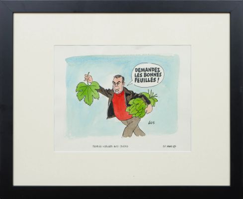 Lot 10 - GUS (Gustave ERLICH dit) (1911-1997) Demandez les bonnes feuilles -… | misc / divers