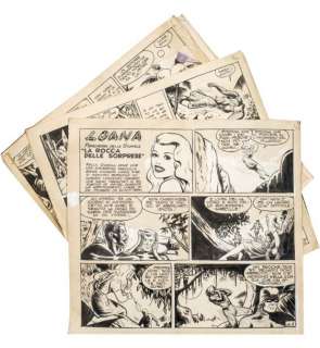 Planches et dessins originaux pour la SAGE. Ensemble de 13 grandes planches | Tessier Sarrou