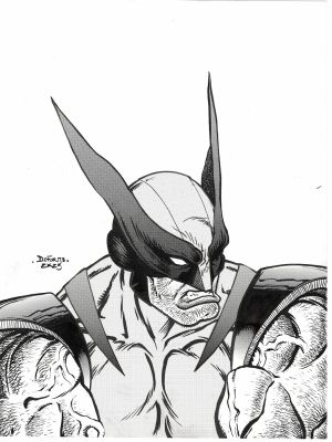 Davey Deforne | Davey DeForne - Wolverine | Panel Punk Comics Originals