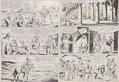 Nicolo, Erio - 2 Original page - Tex | Catawiki