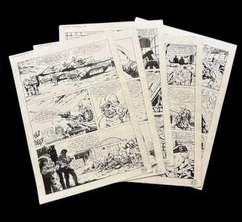 Busticchi e Paesani - 5 Original page - Universo Alfa - n.7 - Guerra futura 2104 - 2010 | Catawiki